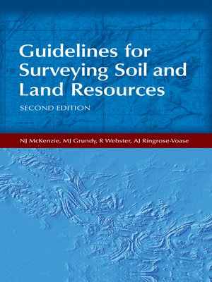 cover image of Guidelines for Surveying Soil and Land Resources